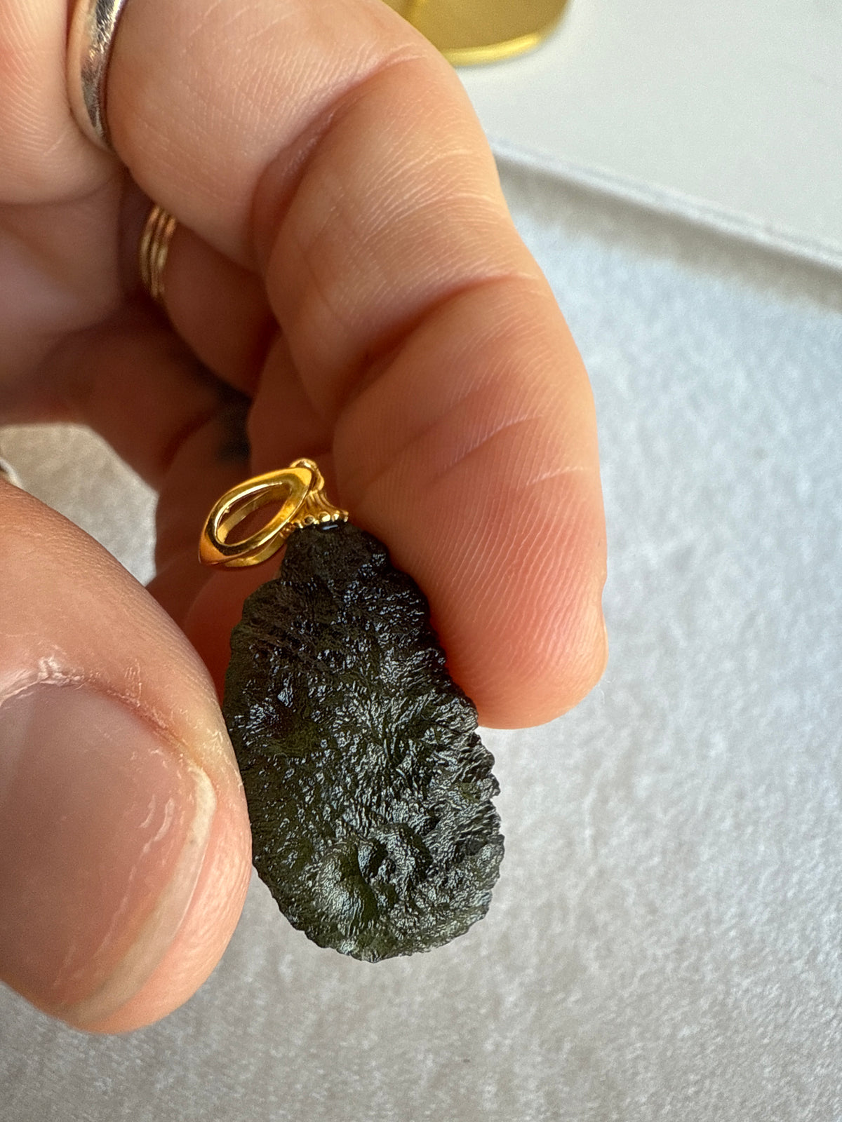 Moldavite Pendant D
