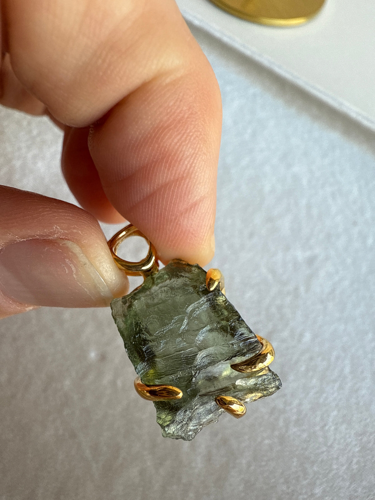 Moldavite Pendant D