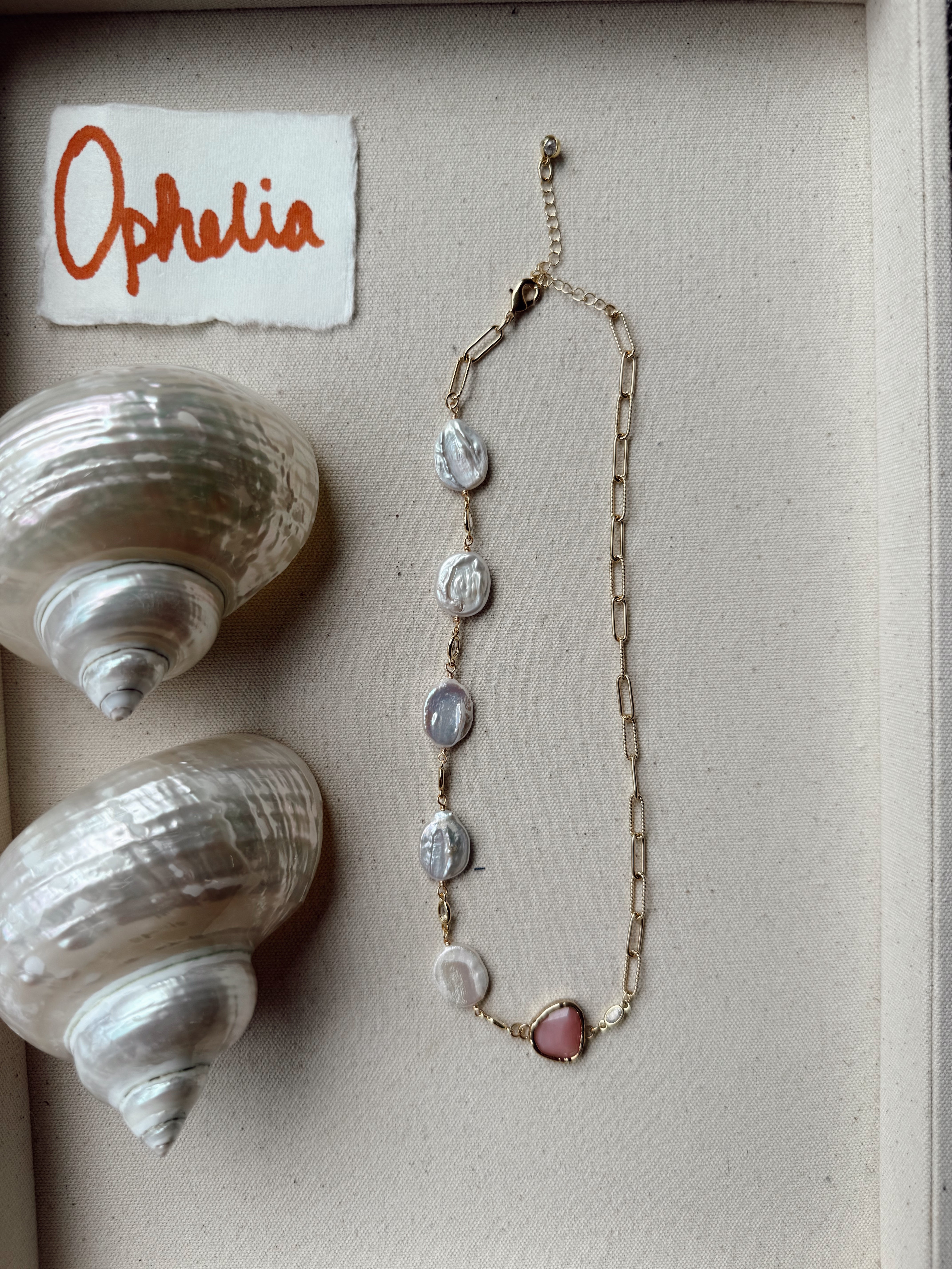 The Ophelia | Pearl + CZ