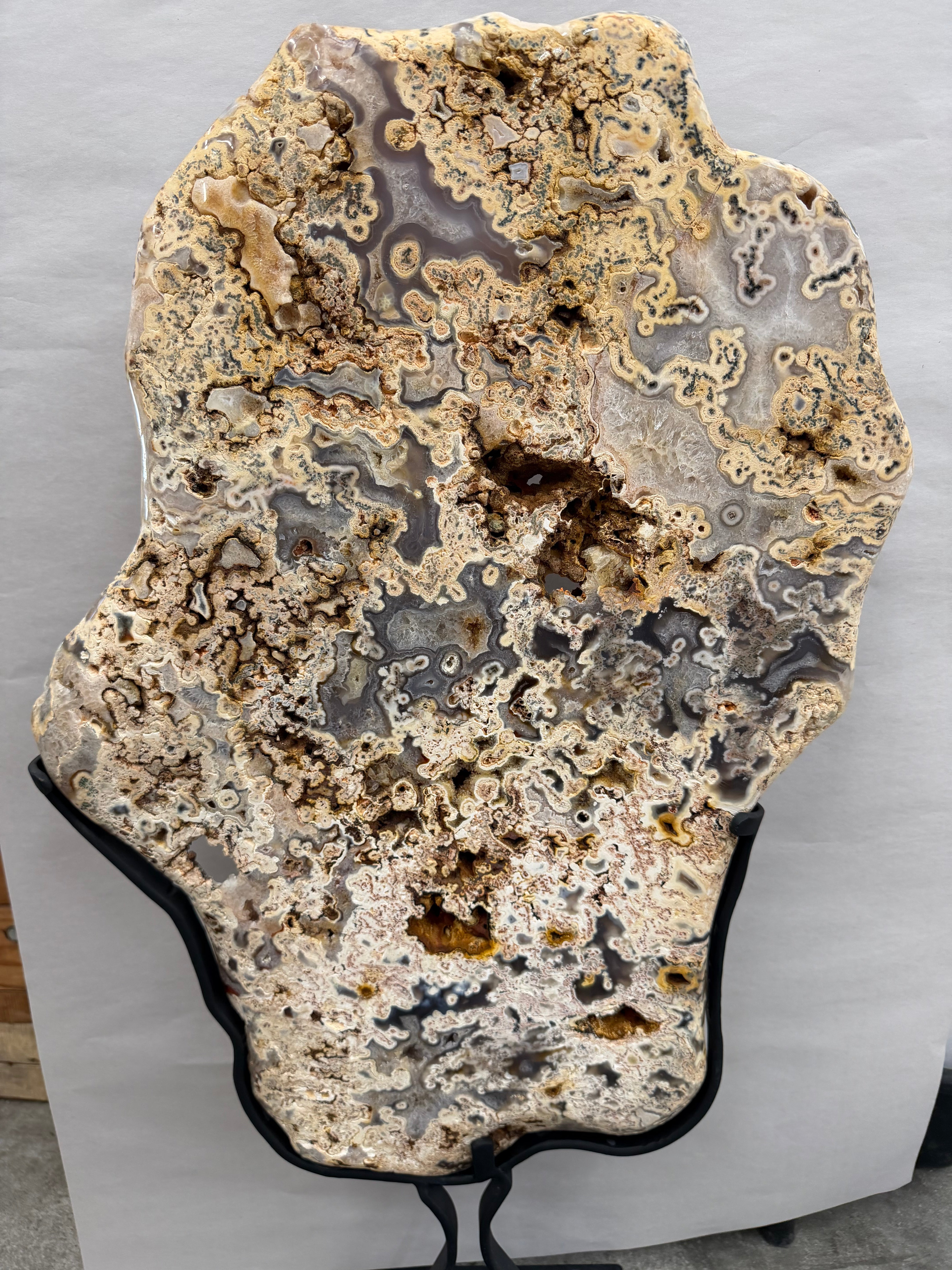 Lace Agate Slab C