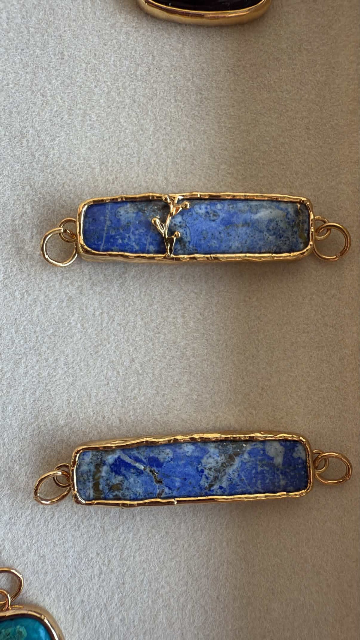 Lapis Bar necklace