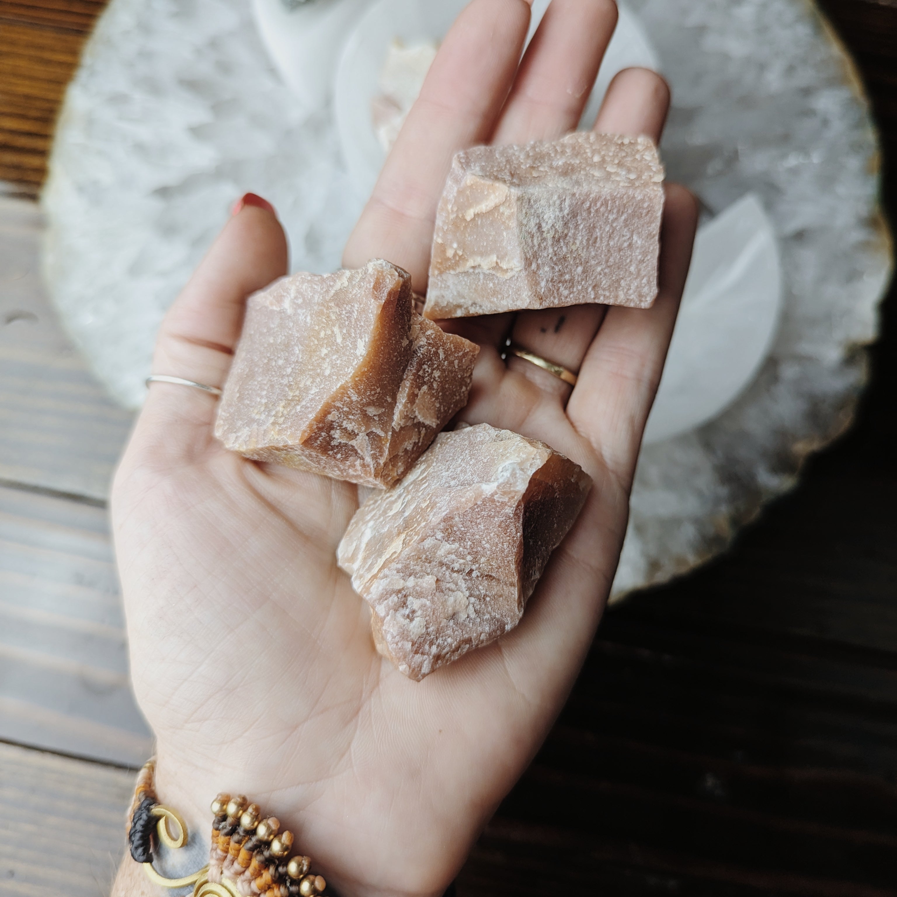 Intuitively Chosen Aventurine Tumble (Polished or Raw) 1 lb. Bag Wild Alabaster