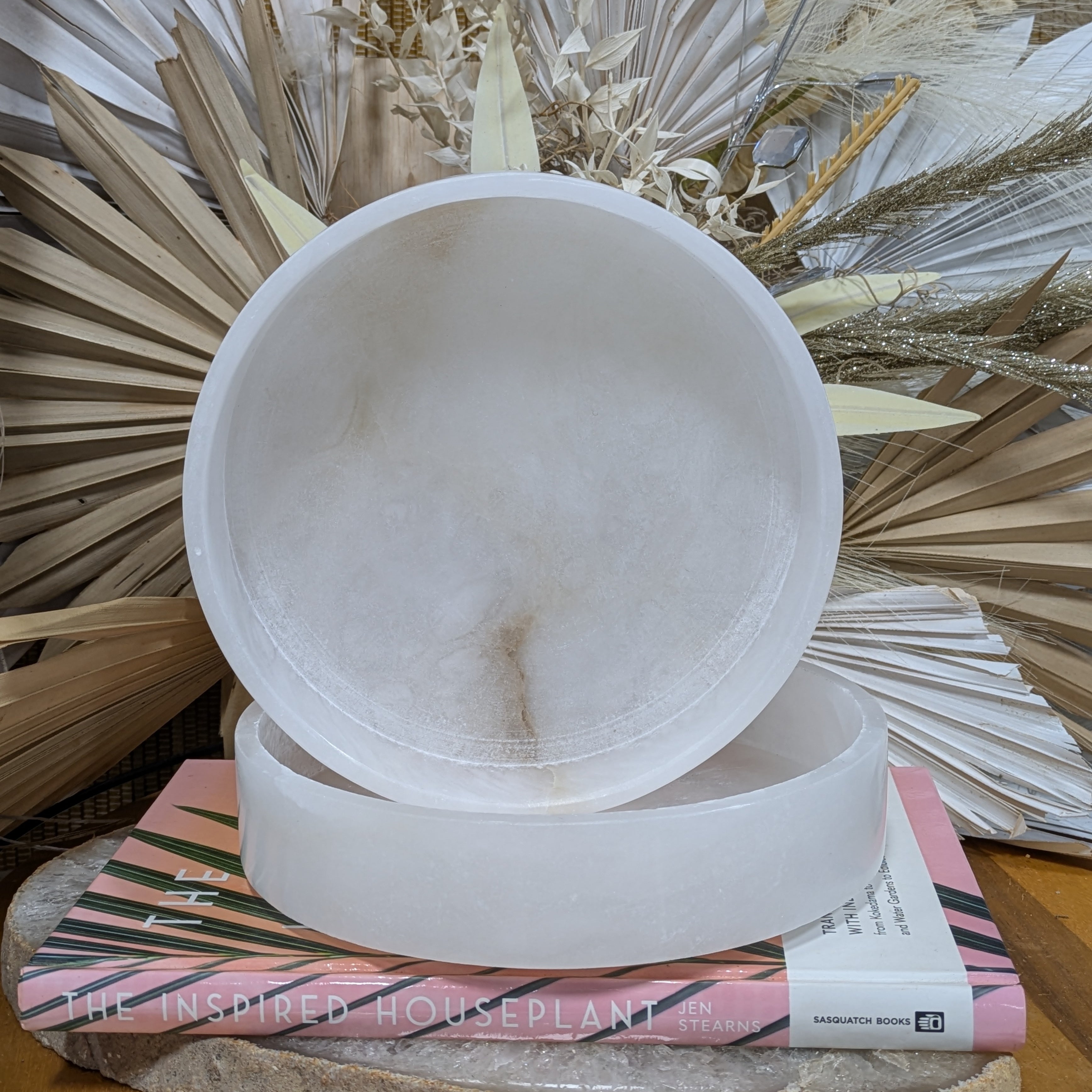 White Alabaster Bowls Wild Alabaster