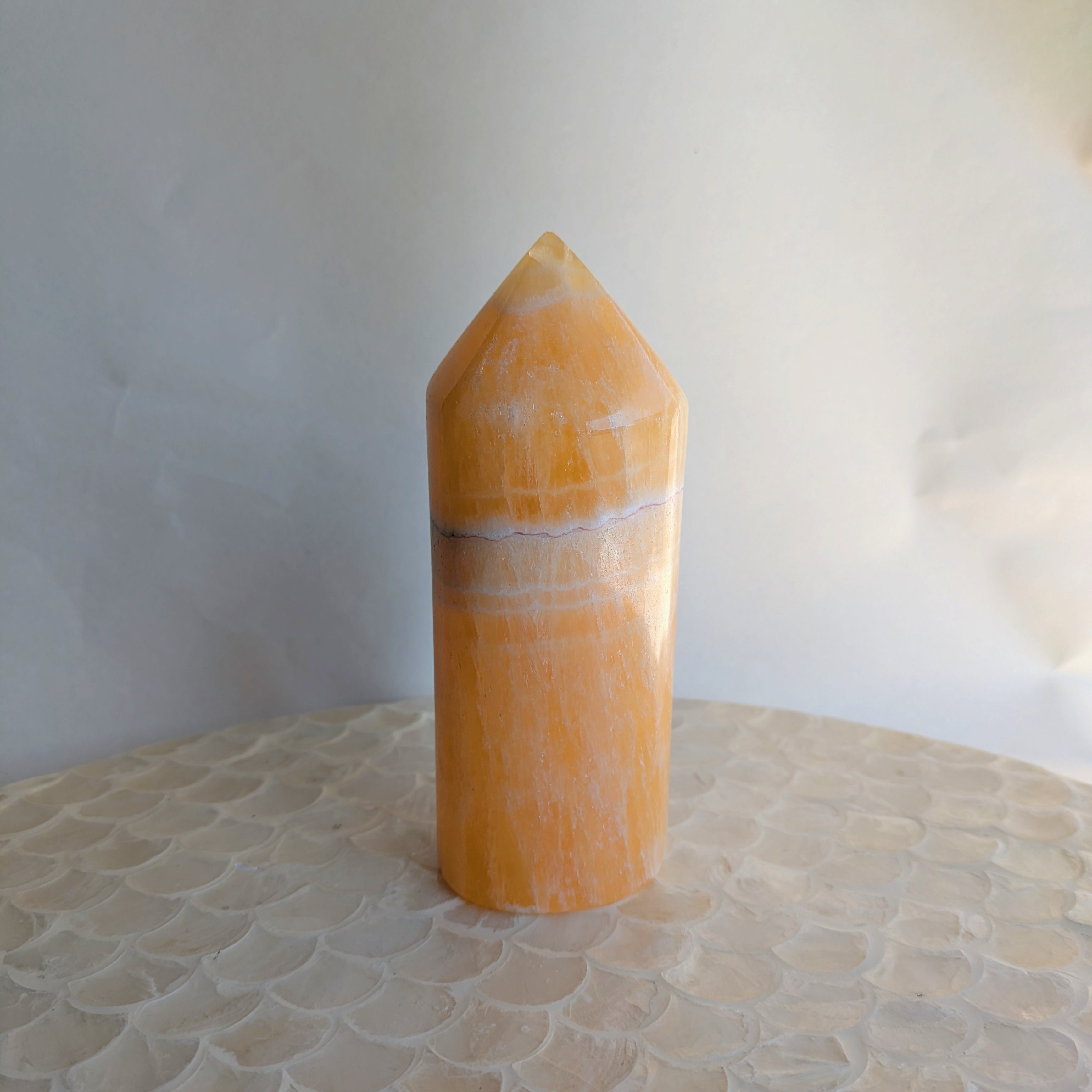 Honeycomb Calcite Towers and Free Forms