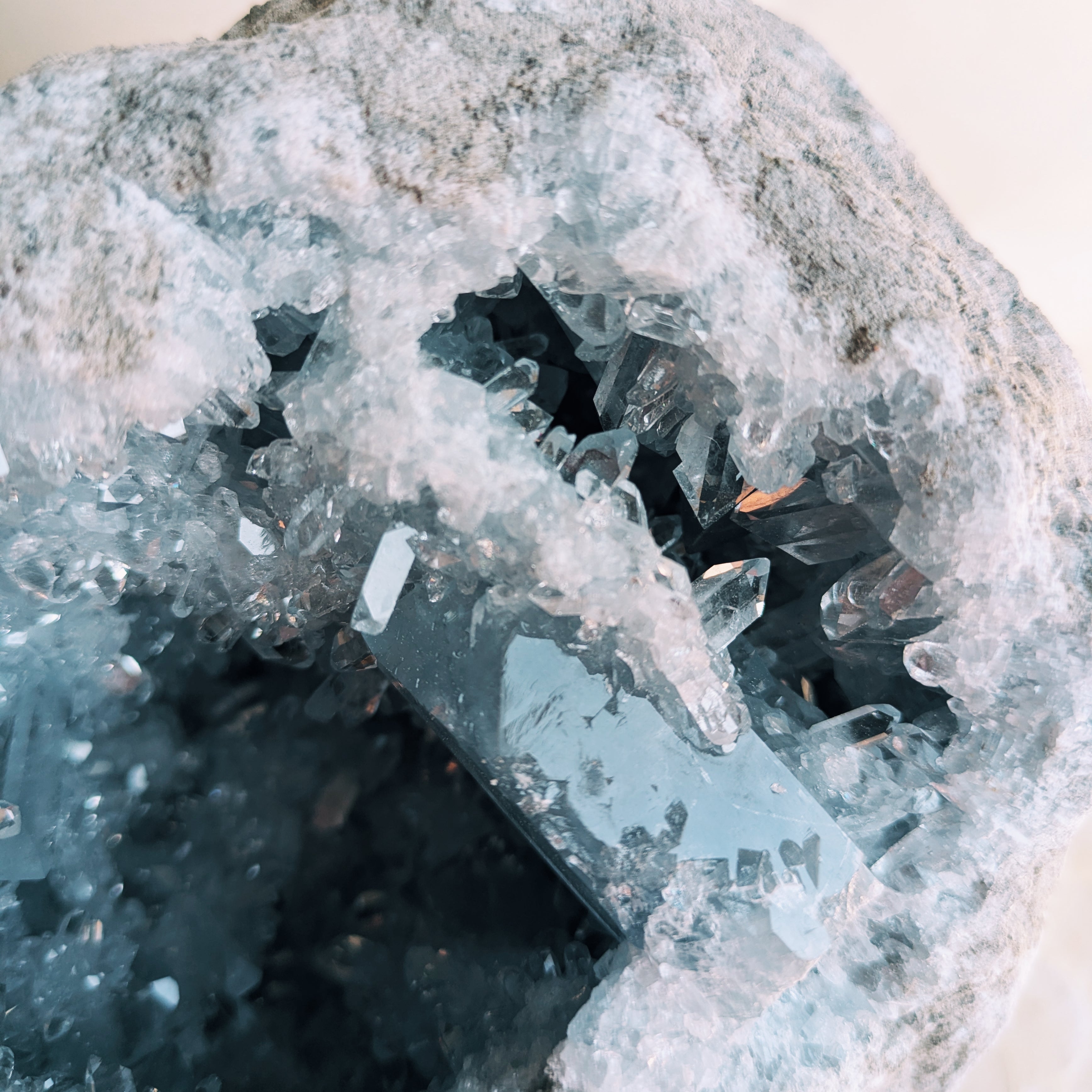Celestite Cluster