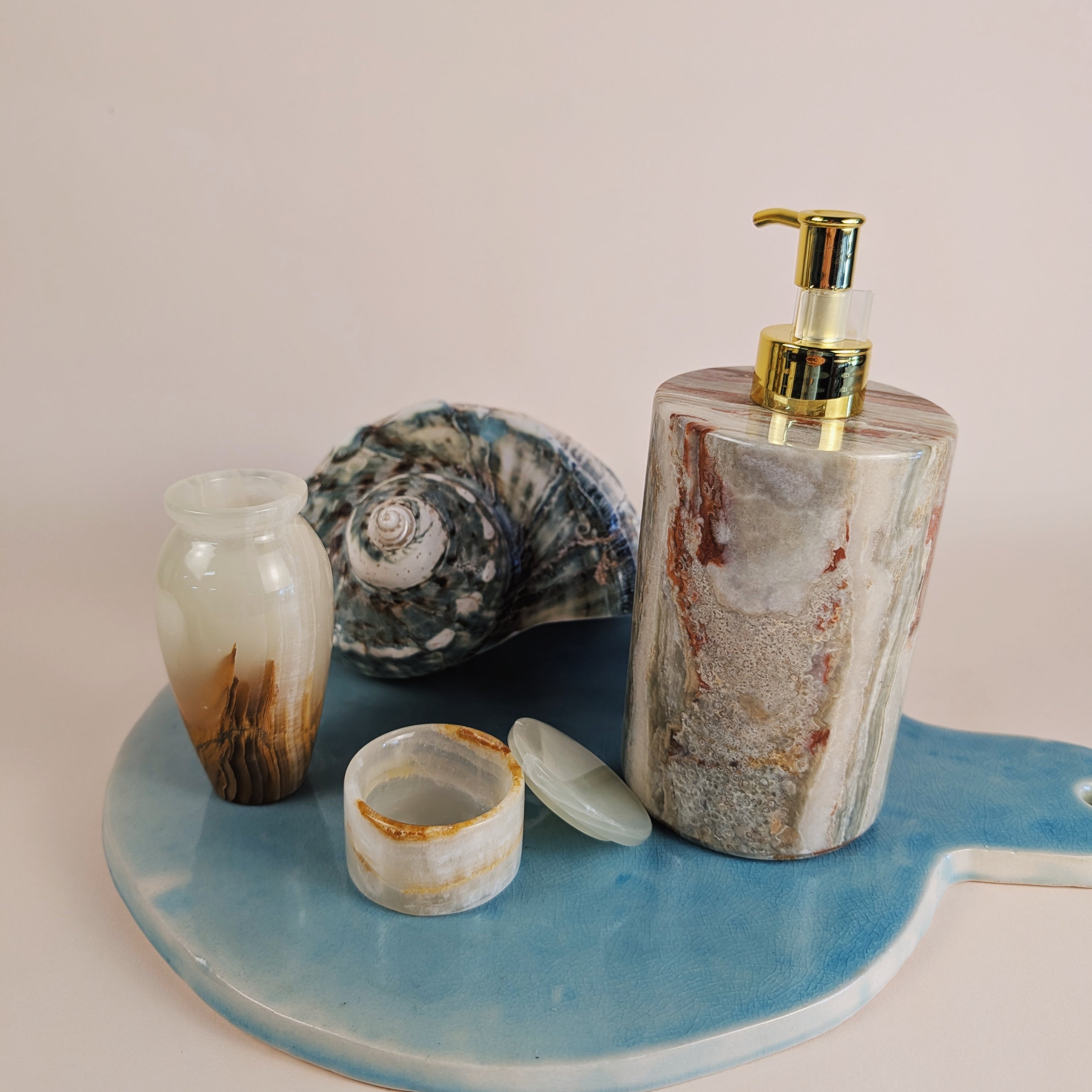 Green Onyx Soap Dispenser