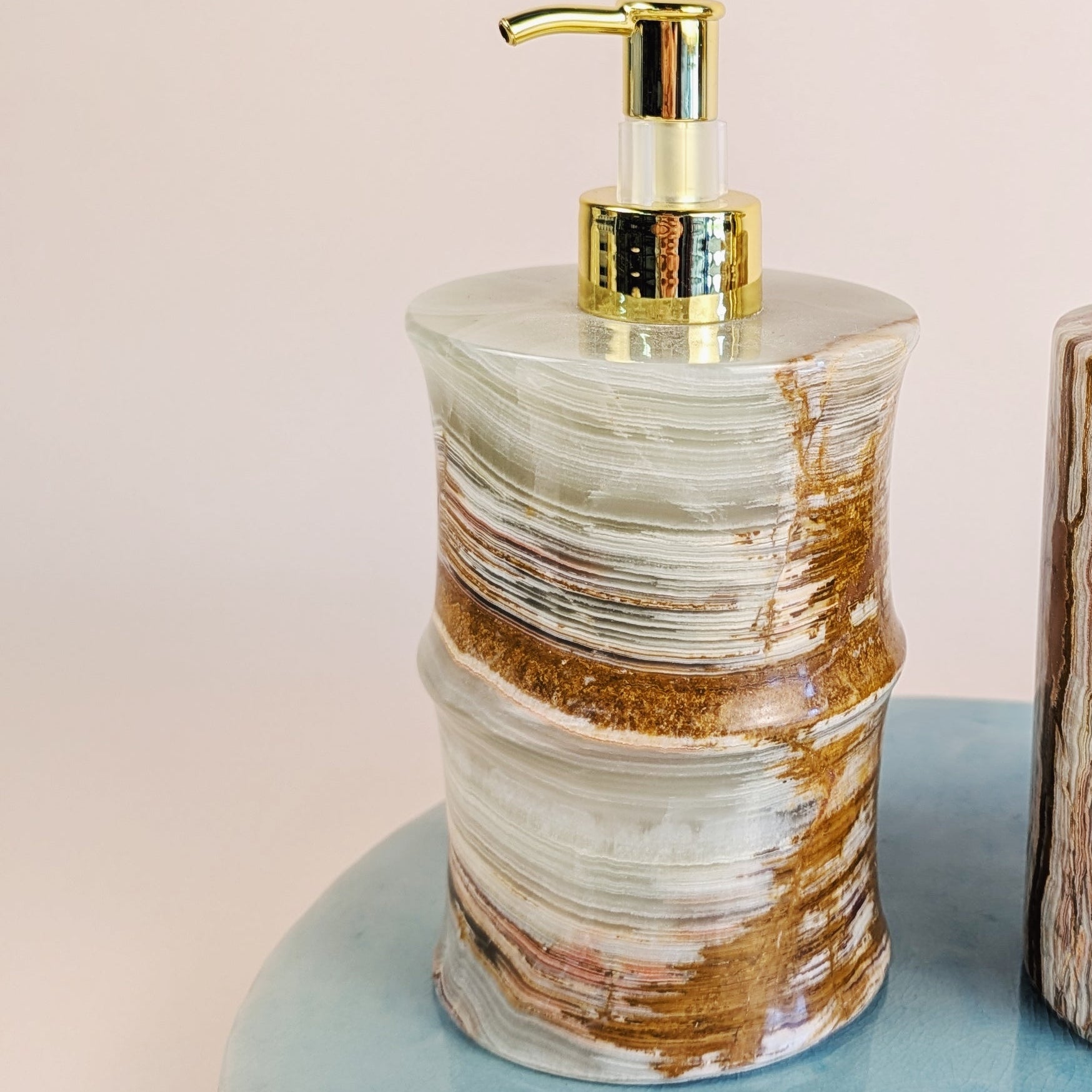Green Onyx Soap Dispenser