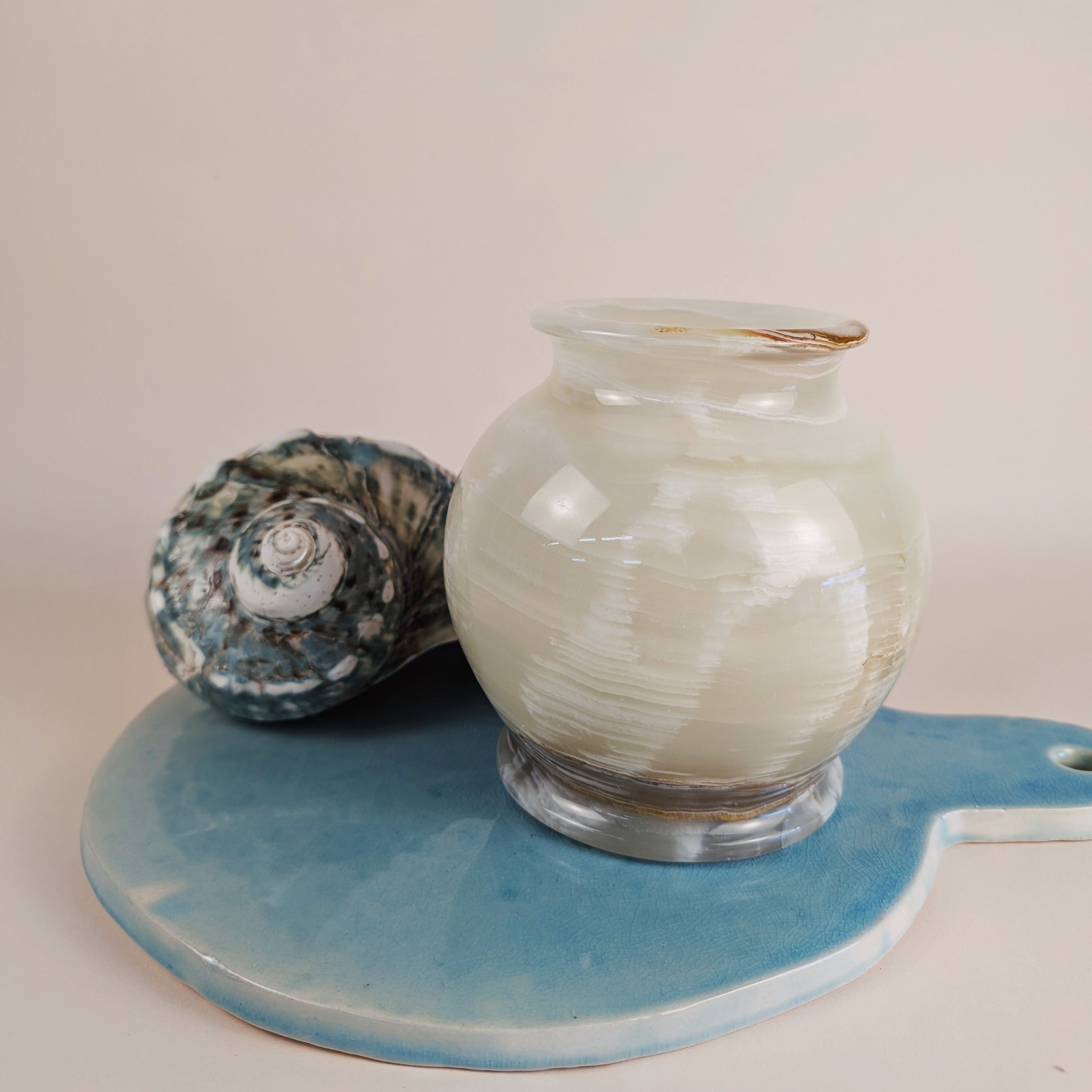 Green Onyx Vases