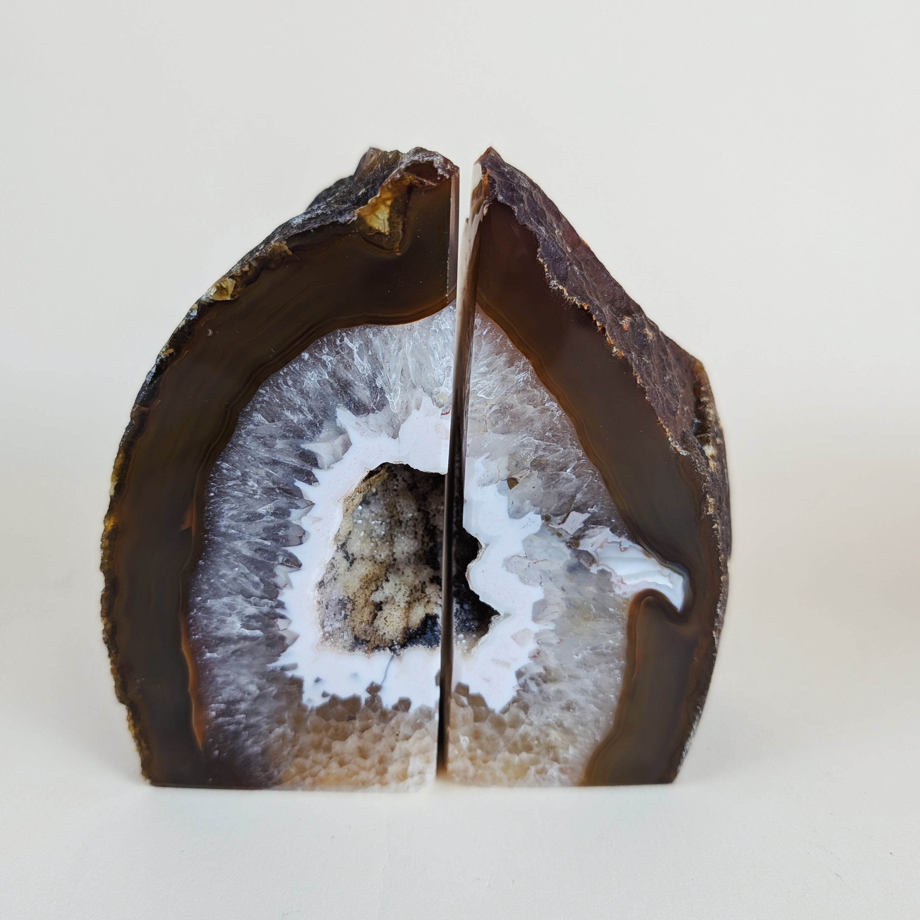 Agate Bookends