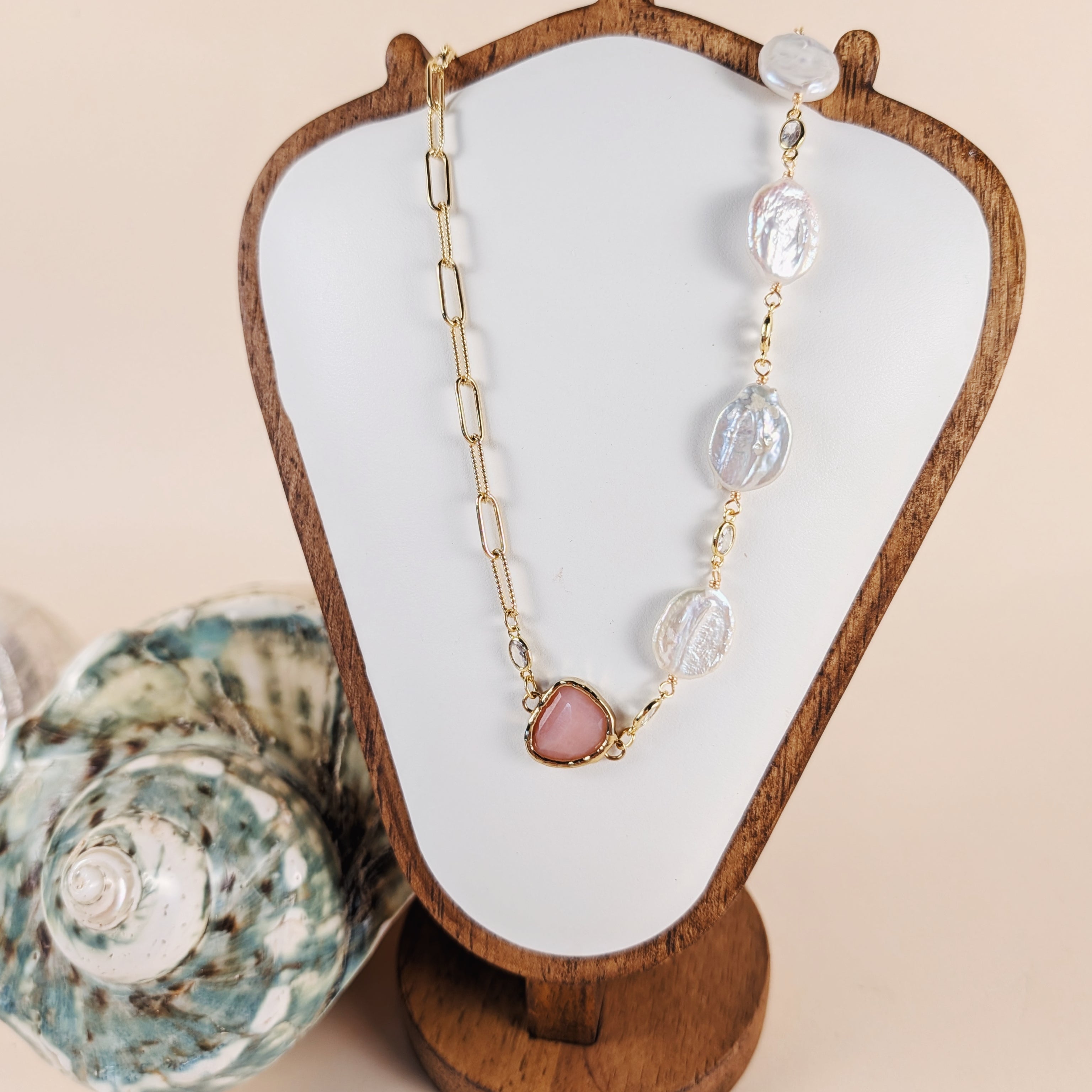 The Ophelia | Pearl + CZ