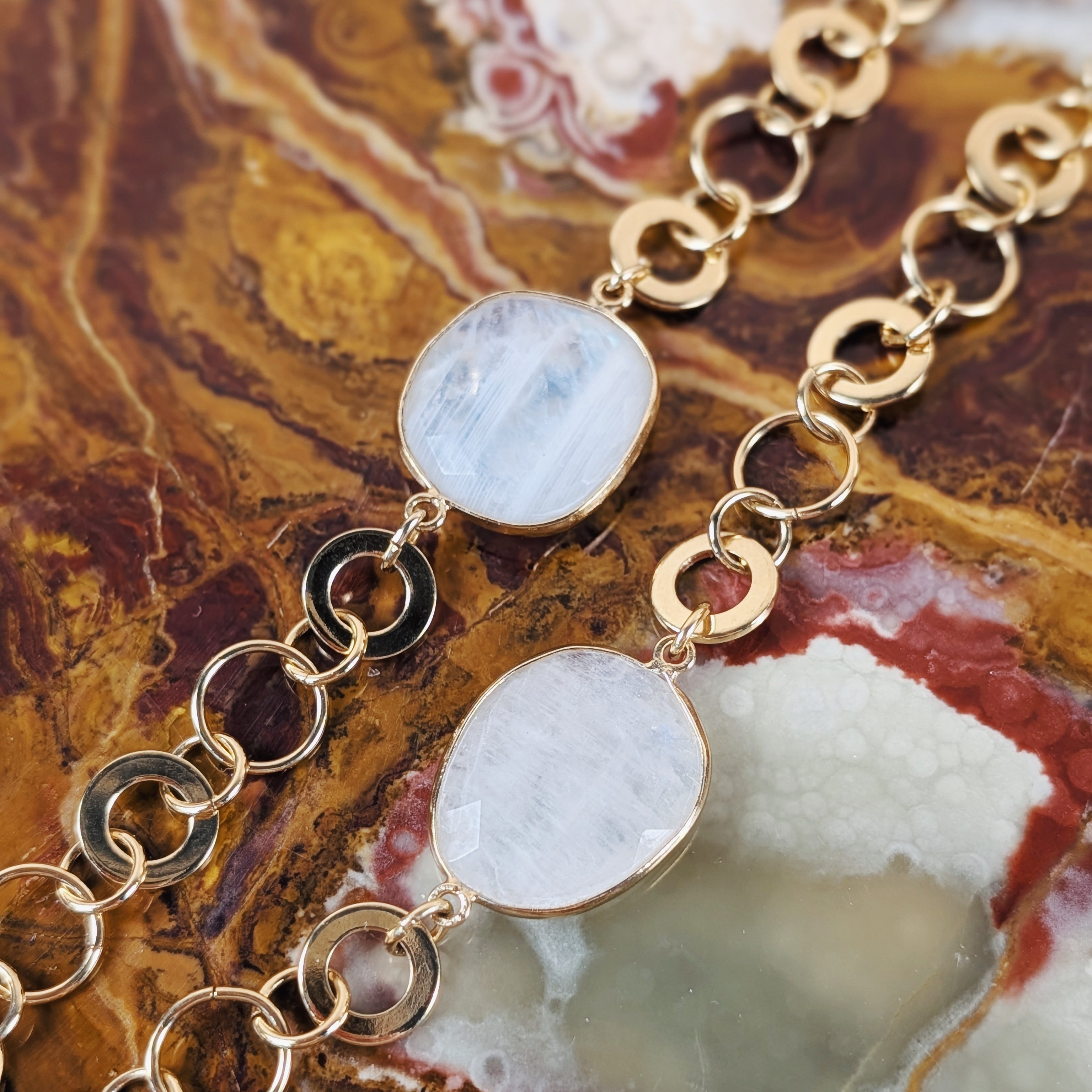 The Sabina Moonstone Bracelet