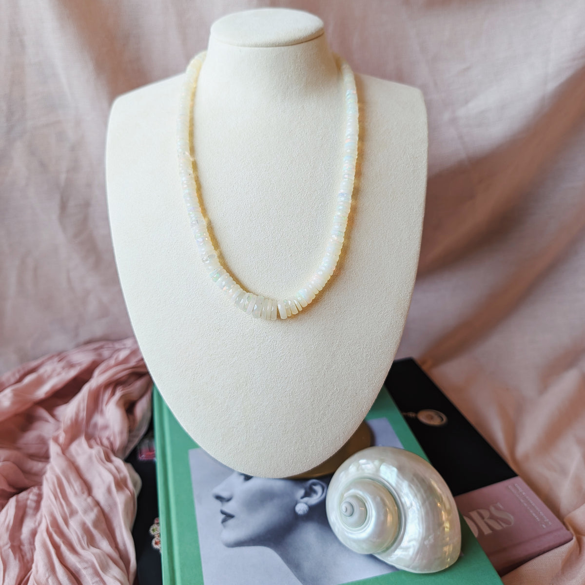 The Seraphina Necklace | Ethiopian Fire Opal