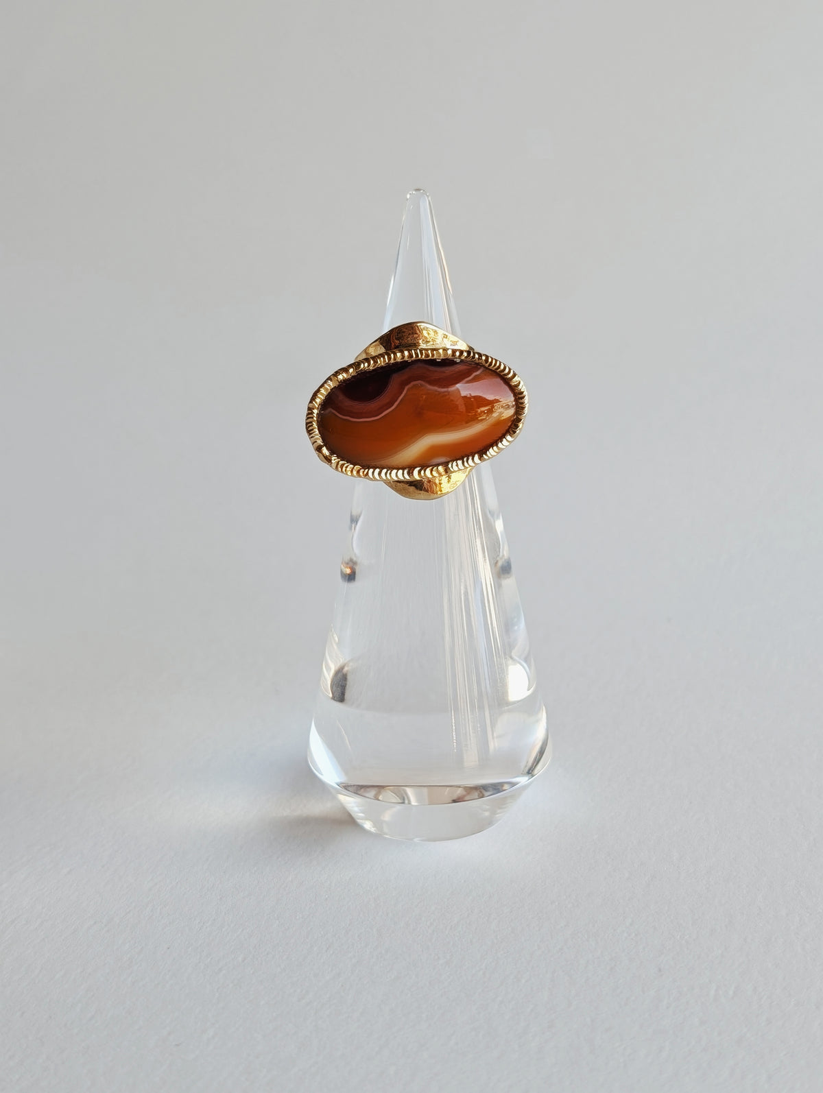 The Seraphina Ring | One-of-a-Kind Stone + Fossil Ring