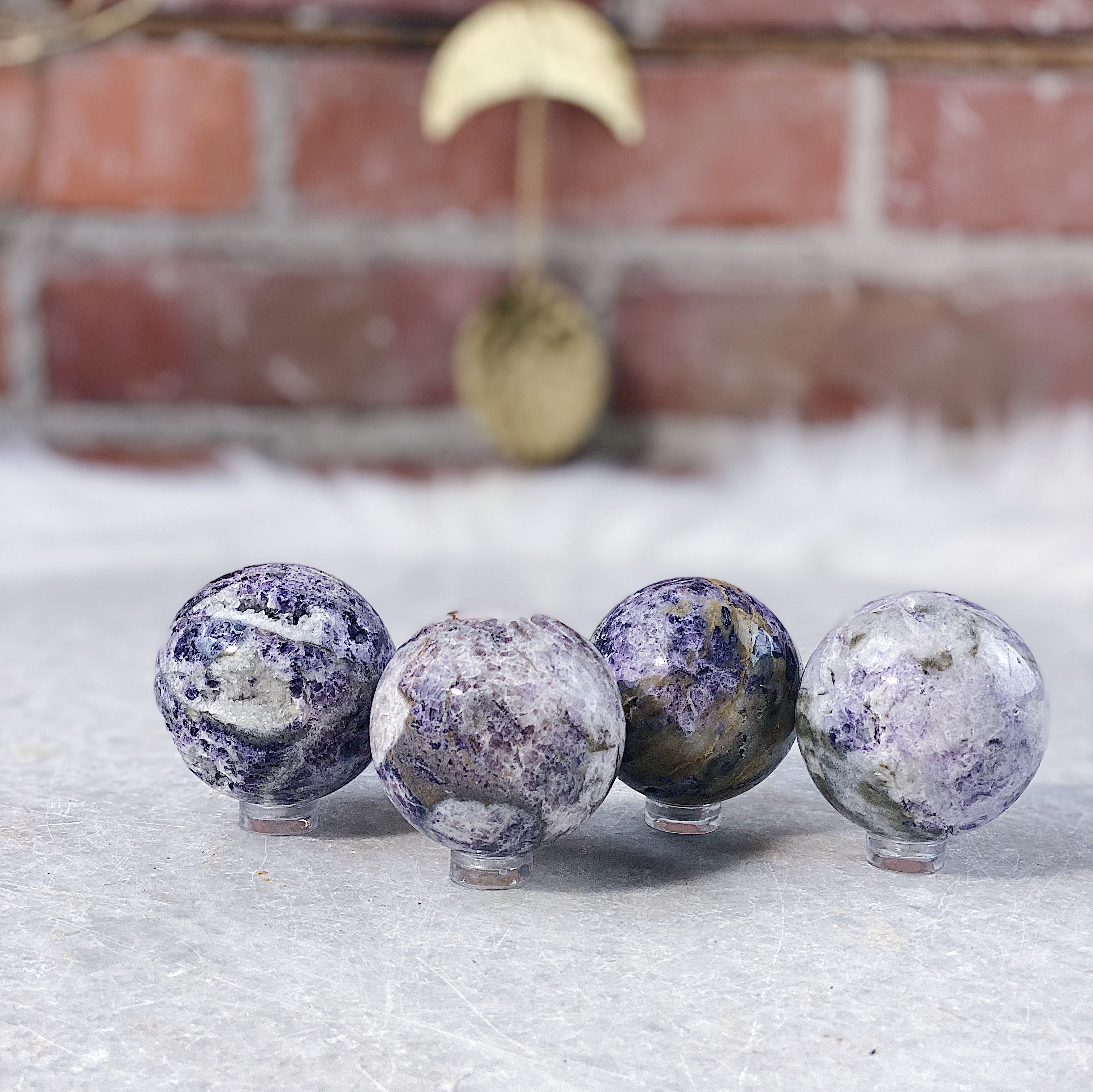 Intuitively Chosen Sphalerite Sphere Wild Alabaster