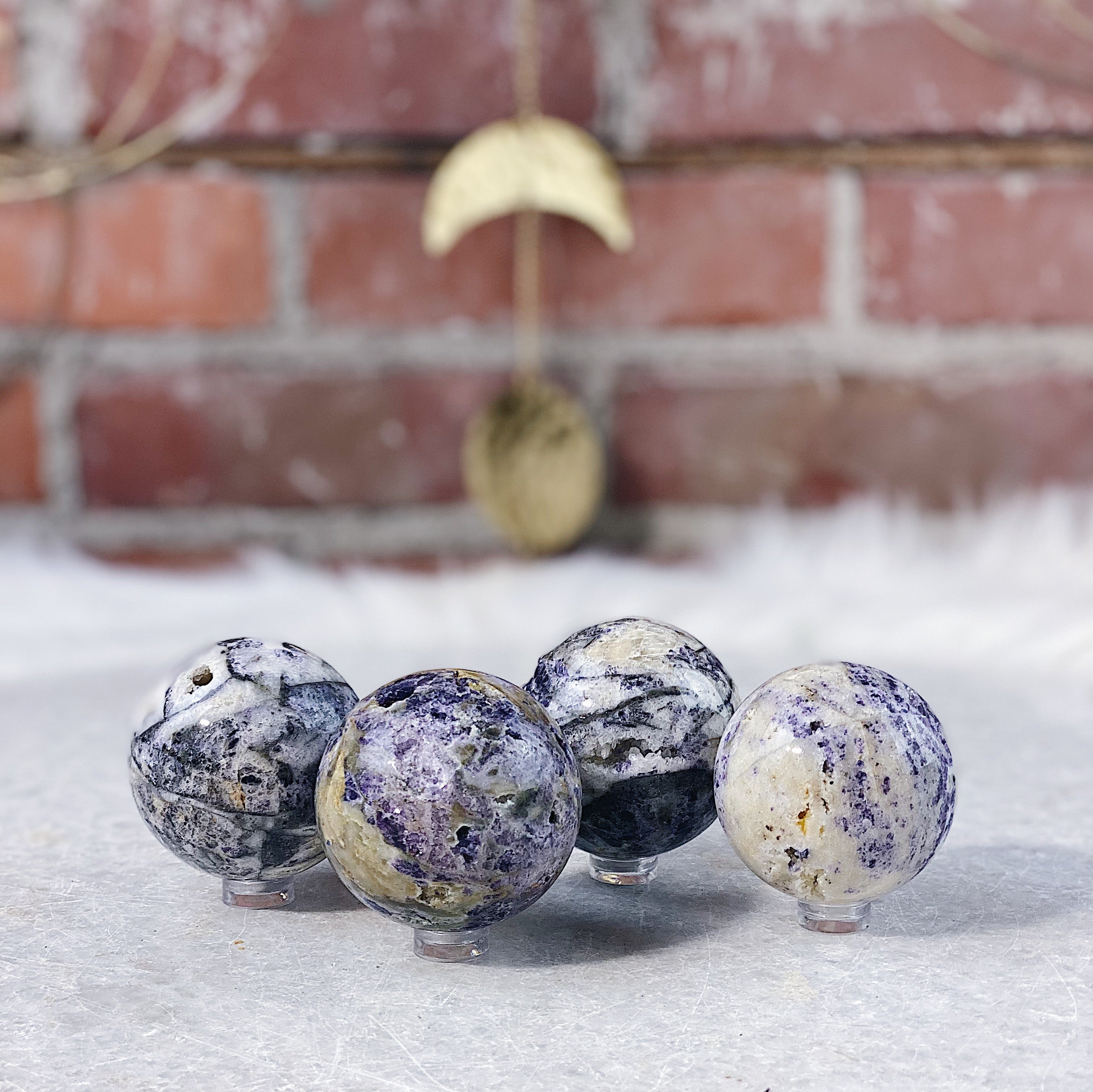 Intuitively Chosen Sphalerite Sphere Wild Alabaster