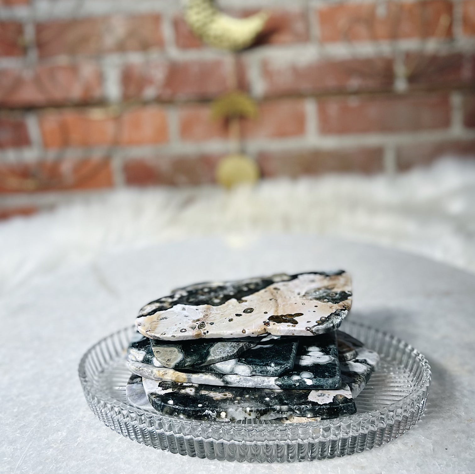 Intuitively Chosen Ocean Jasper Slab Wild Alabaster