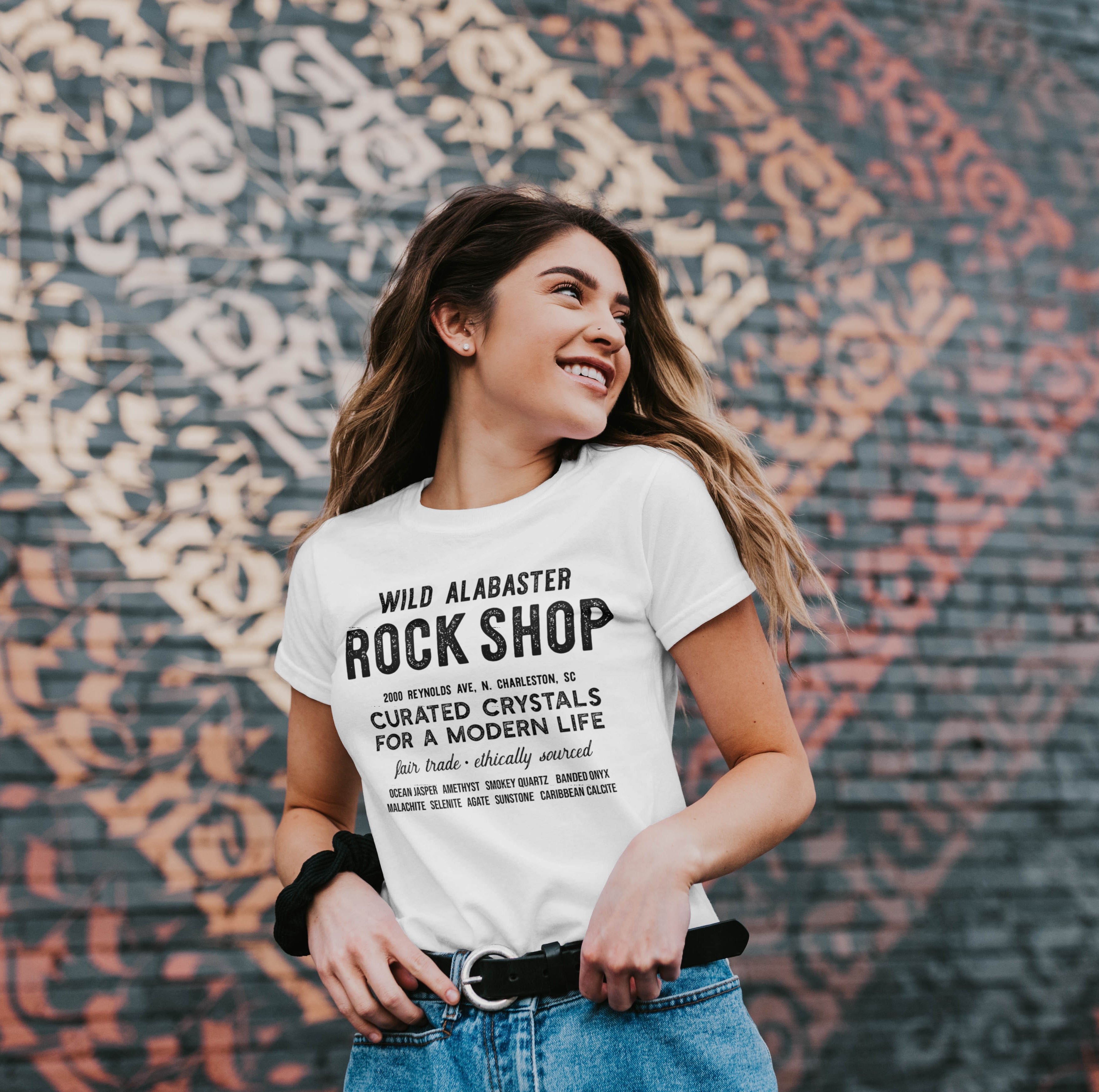 Wild | Alabaster "Rock Shop" T-Shirt Wild Alabaster